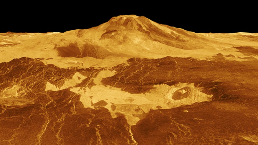 Venus 3D view NASA